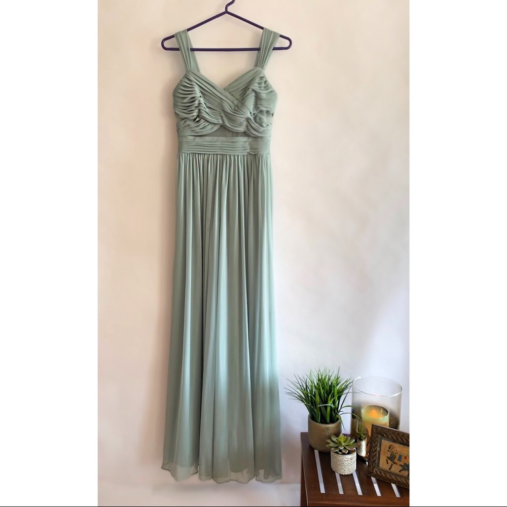 Birdie Grey Elyse Maxi Cutout Dress in Sage
